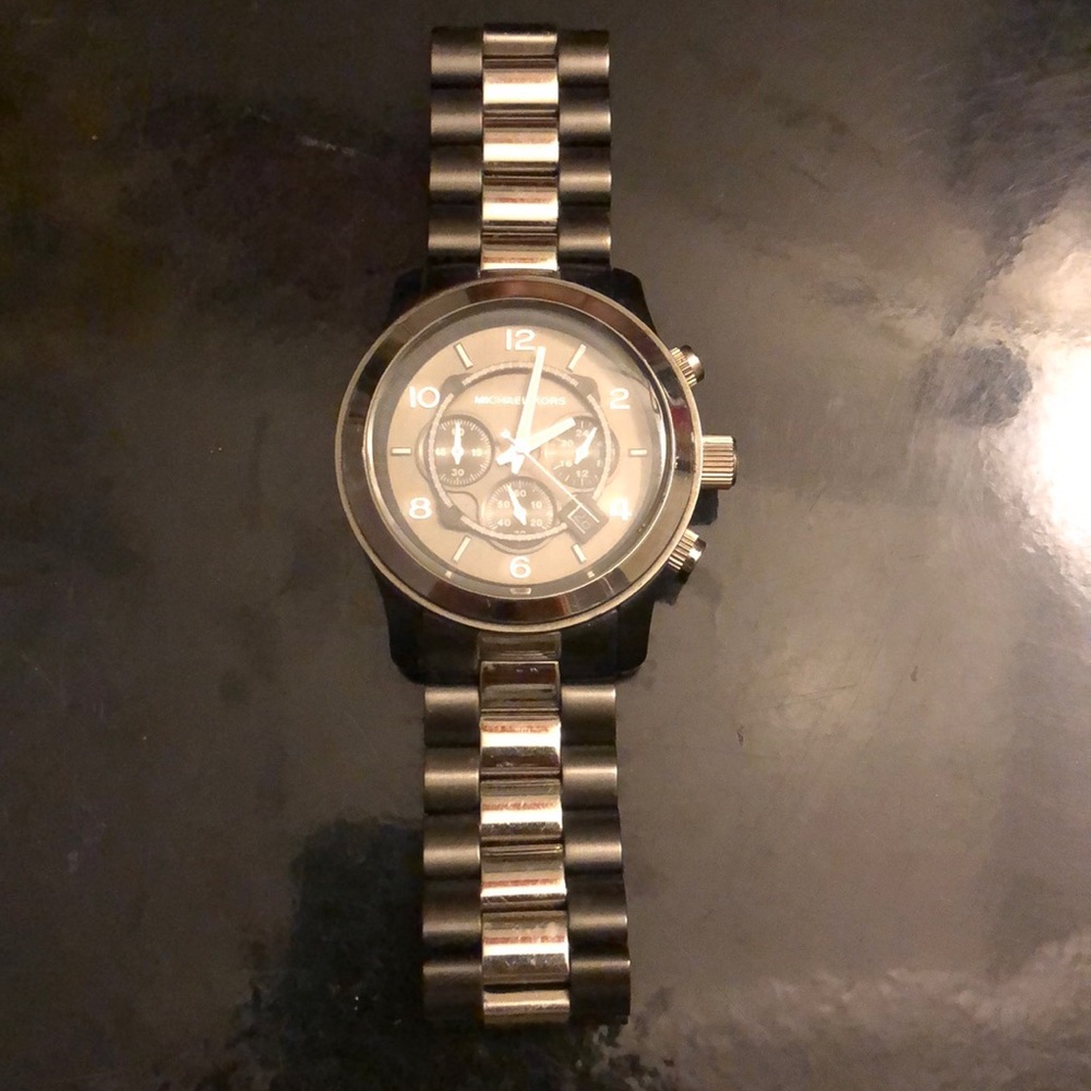 Michael Kors stainless steel watch